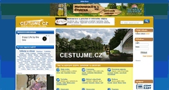 Desktop Screenshot of cestujme.cz